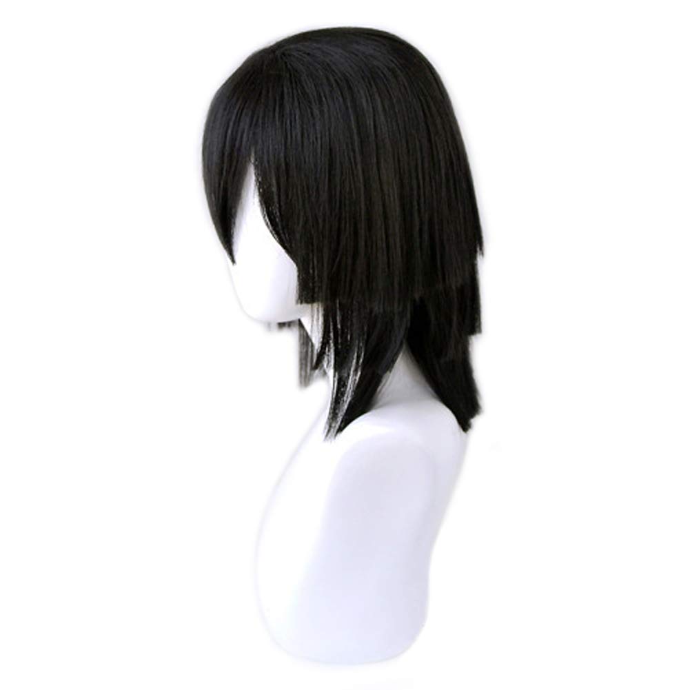 HIROAKIYA Parrucca Obanai Iguro Cosplay Wig with Wig Cap