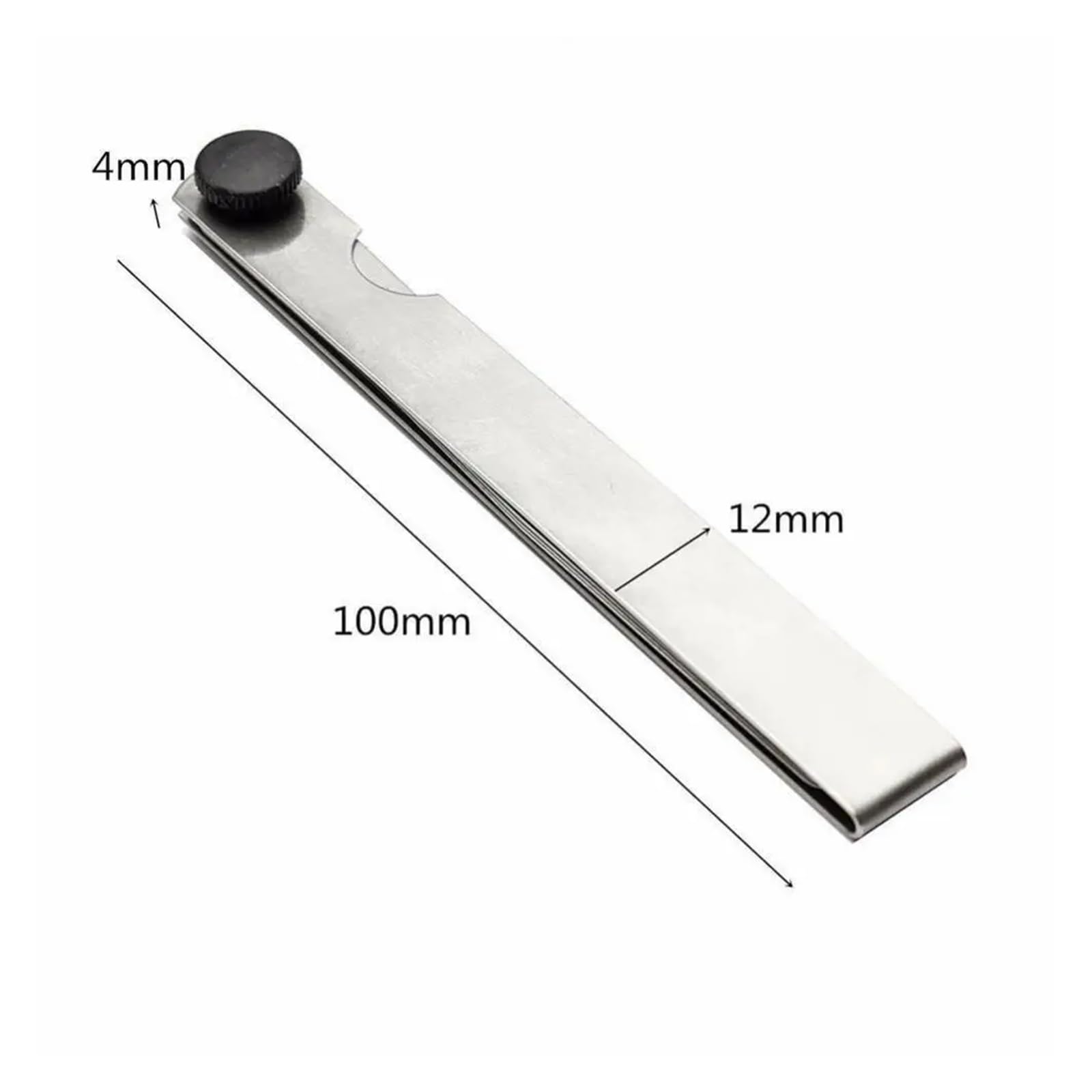 Spessimetro conico, Spessimetro con 17 o 20 lame di spessore 0,02-1 mm for la regolazione della valvola del motore(Style B 3pcs)