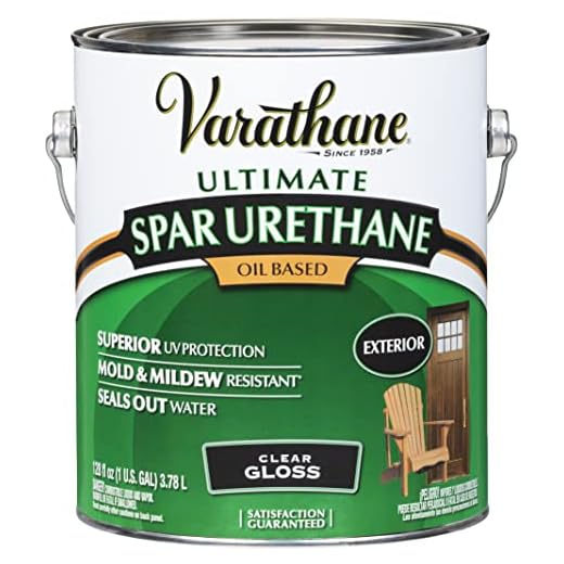 Ultimate Oil-Based Spar Urethane, Gallon, Clear