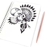 Dotted Journal Notebook - A5 Sized Spiral Bullet Journal with Rose Gold Color Pen - Best for Bullet Journaling & Drawings - 160 Thick Dot Grid Pages with Transparent Cover – by Hieno Supplies