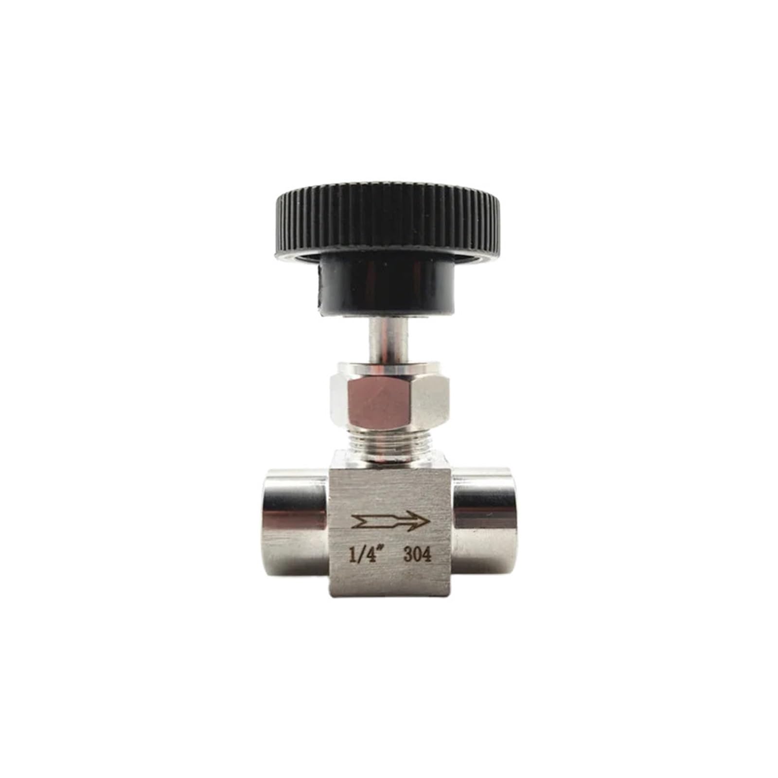 1 Stück Nadelmagnetventil aus Edelstahl 304 mit Innengewinde – Größen 1/8", 1/4", 3/8", 1/2"(1/4 Inch Npt-304)