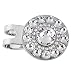 Swarovski Crystal Golf Ball Markers with Magnetic Hat Clip - Premium Golf Gifts for Women by Girls Golf Bling (Crystal Point)