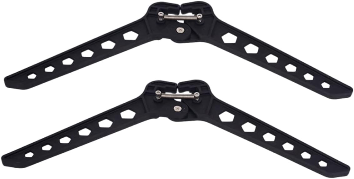 Sosoport 2 Uds Rango Caza Arco D Soporte Estante para Soporte Objetivo Piernas Compuesto Patada Soporte Tiro con Arco