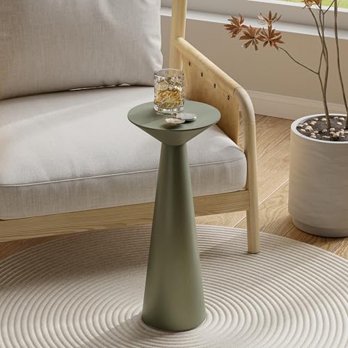 COZAYH Pedestal Tall Round Martini Table for Living Rooms or Bedrooms product thumbnail 11