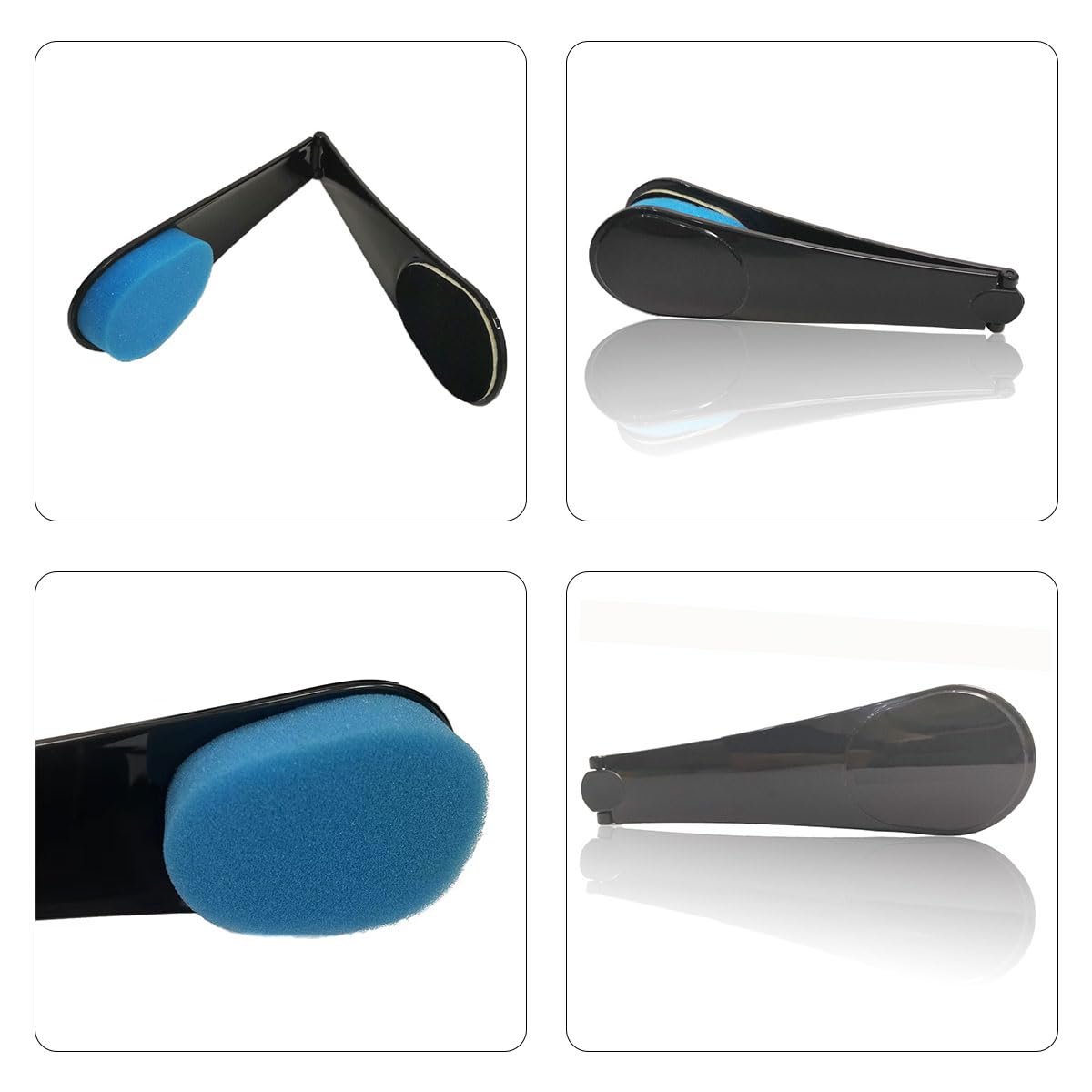 Back Applicator,Applicatore Autoabbronzante,Spazzola per la Schiena per Crema Abbronzante con Doppia Testa,Applicatore Abbronzatura,Applicatore Crema Schiena da Abbronzante Corpo,per Uomini e Donne