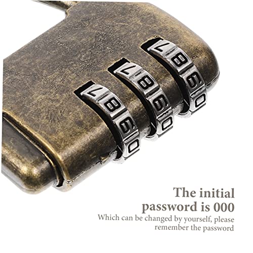 Cadenas à code rétro pour boîte à cadenas oubliez les clés perdues