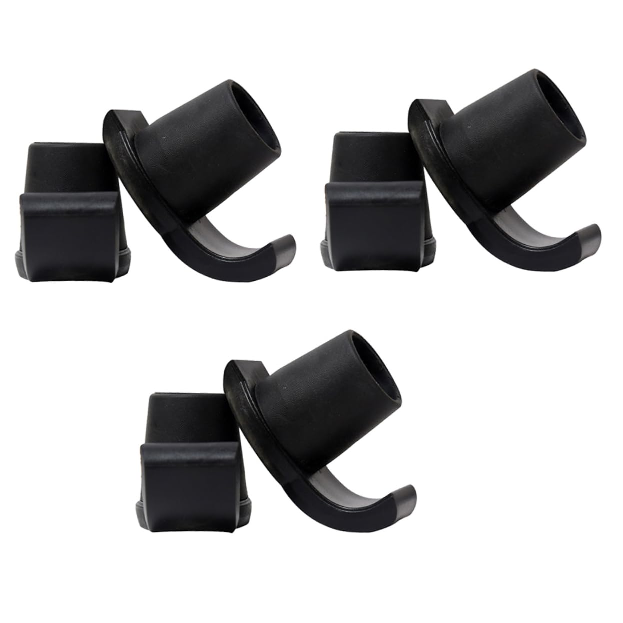 minkissy 12pezzi Sci Antiscivolo Per Deambulatori Per Camminatori Stabilizzante Per Impervi Facile Installazione Accessori Per