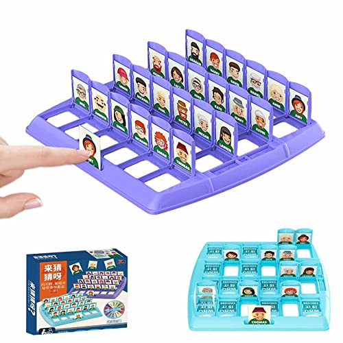 Ratet Mal Wer Ich Bin, Intelligentes Ratespiel Wer Ich Bin Puzzle Brettspiel, Ratet Mal Wer Spiel Lustiges Familien Ratespiel Brettspiel, Einfach Zu Bedienendes Multiplayer Ratespiel Für Kinder