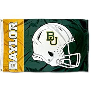 Baylor Bears Football Helmet Flag
