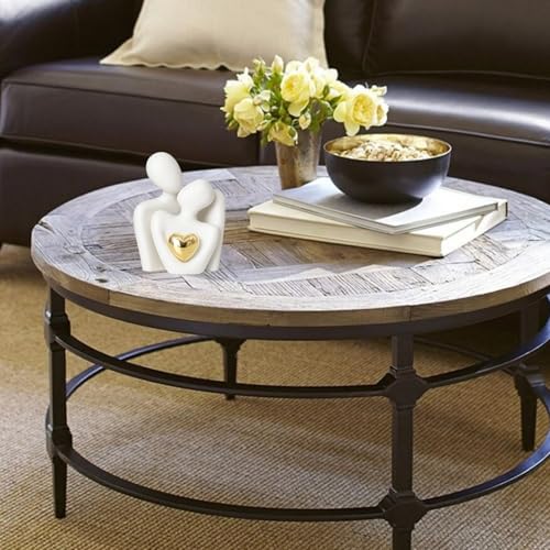 Modern Romantic Couple Statue - Abstract Art Gift for Anniversaries - Image 7