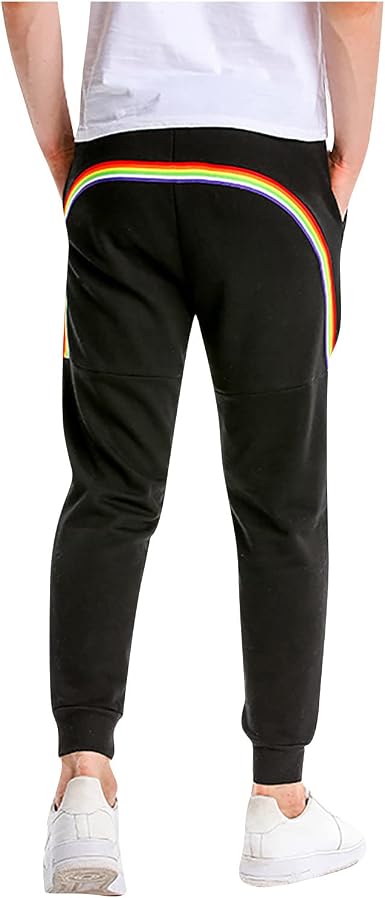 Rainbow Embroidery Sweatpants Regular 