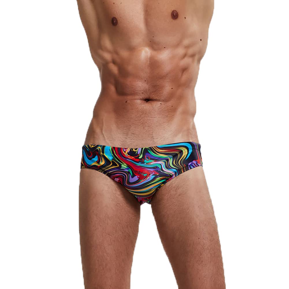 LikeJump Bañador de Natación Hombre Briefs Traje de Baño Secado Rápido para Playa Piscina