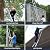 toilmua Telescoping Ladder 15.4 FT, Heavy Duty Extension Ladder 330Lbs Capacity Stainless Steel Collapsible Ladders with Locking Mechanism Anti Slip Grooves for Home RV Outdoor Work 1