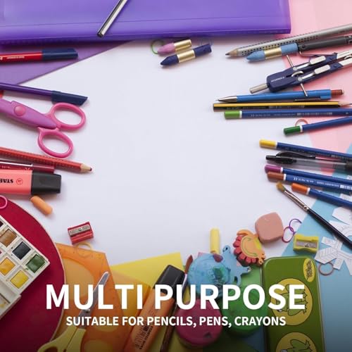 Image of 6Pcs Colour Special Supplies Foam Pencil Grips Soft Foam for Adults, Paint Brush Holder Ergonomic Open Slip Insert Pen Right Left-Handed Use for Handwriting, Drawing, Coloring Education and Crafts