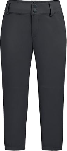 QBK 2T-13Years - Pantalones de sóftbol para niñas, pantalones de práctica de béisbol para niños y jóvenes, pantalones de béisbol para niños pequeños