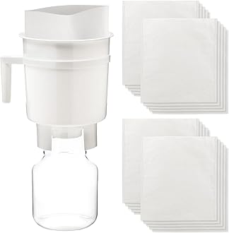 PalpitateC THMPF20 Cold Brew Paper Filter Bags Compatible Replacement for Toddy & OXO BREW, 11.25'' x 13'' Home Cold Brew System Filter Bag for Cold Drip Coffee 20 Pack