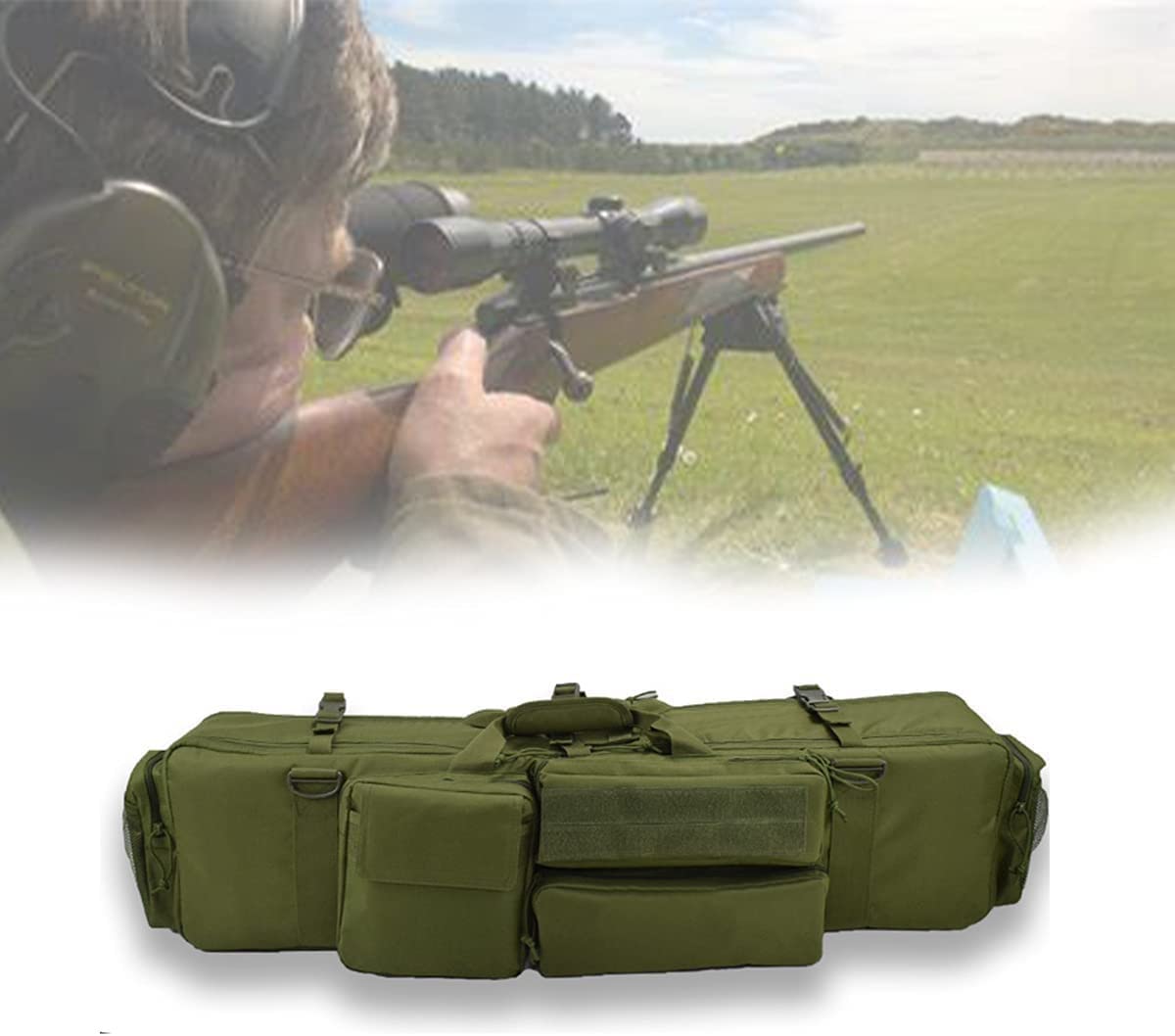 Buy Case Storage Case Backpack Bag Backpack Sniper Carbine Airsoft