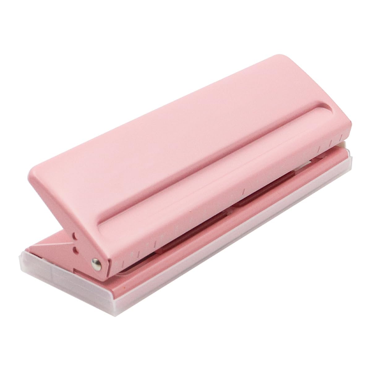FONGKNOX 6-Hole Punch Adjustable Pitch Office Binder Desktop Daily Paper Puncher Six Ring Binder Hole Punch for A4 A5 A6 B7 6 Sheets