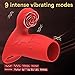 Rose Red Handheld Massage Ball Deep Tissue Tool for Women ykm46