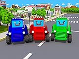  Blau Traktor, Rot Traktor, Grün Traktor