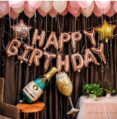 Balloonistics Large Champagne Wine Glass and Champagne Bottle Shaped Balloons 36 Inches - Image 6 thumbnail