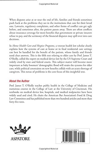 Home Health Care and Hospice Programs: Regulating, Defending, and Structuring Options