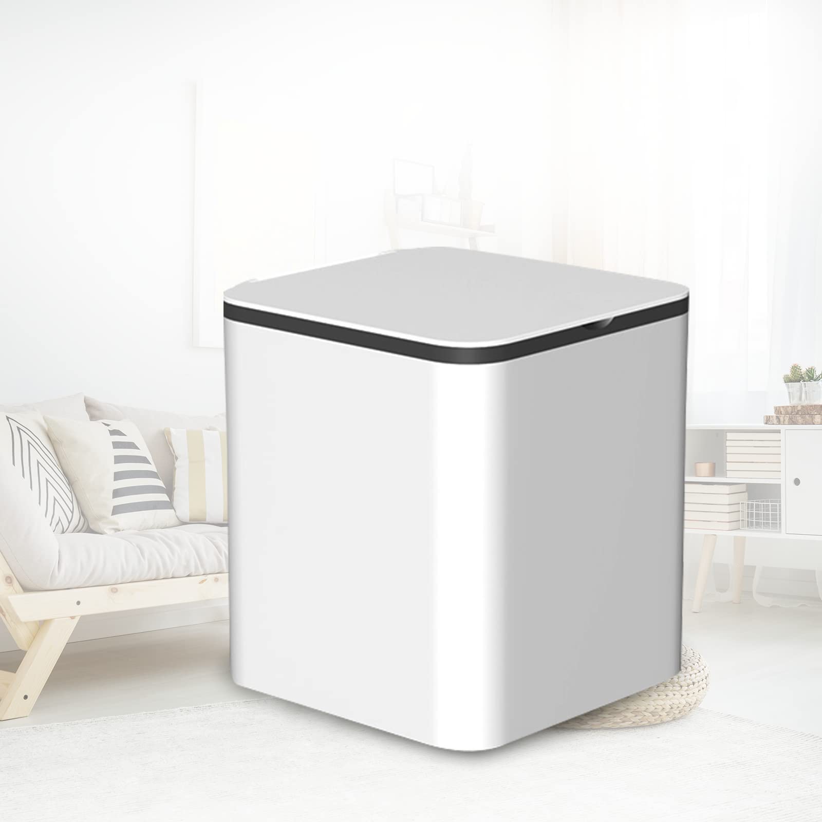 Piccola lavatrice e asciugatrice 4,5 L Mini portatile Turbo automatica lavatrice con rimuove lo sporco, timer risparmio energetico Viaggio a casa, bianco