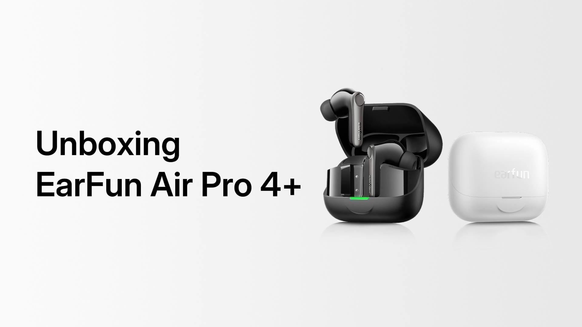 EarFun Air Pro 4+ Adaptive Hybrid Noise Cancelling Wireless