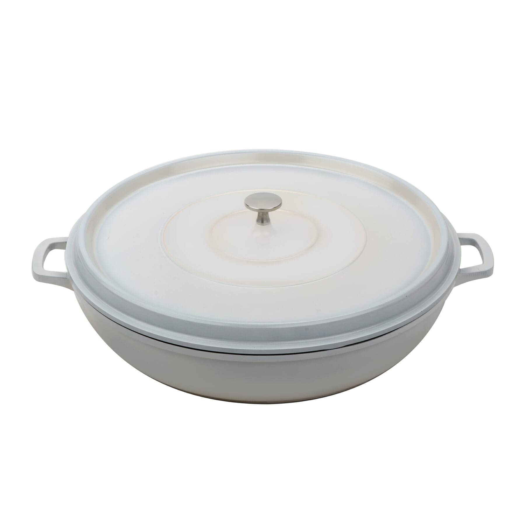 GET 0.75 Quart / Round / White Dutch Ovens