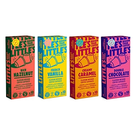 Little's NESPRESSO® COMPATIBLE Coffee Capsule Bundle - 4 x 10 capsule boxes Cover