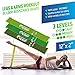 HerculesGrip Ab Wheel Roller, Adjustable Jump Rope, 2x Dual Sided Gliding Discs & 3x Loop Resistance Bands 4-In-1 Home Gym Total Body Workout Equipment Set -For Core, Cardio, Abs, Legs & Arms Training