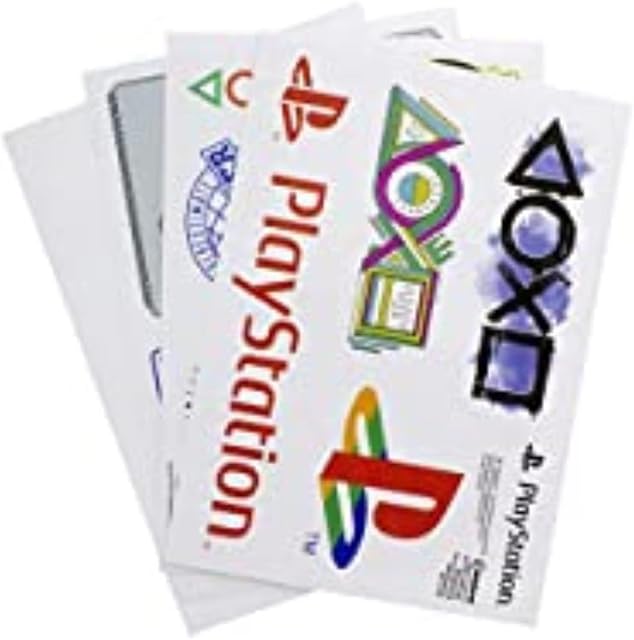 Paladone PlayStation Gadget Decals - 20 Reusable Vinyl Stickers