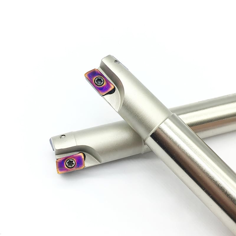 Tool Part for APMT1135 PDER 10PCS+1PCS BAP300R 14MM / 15MM / 16MM / 19MM /20MM 2T Milling Holder Insert Shoulder Milling Tools - (Hole Diameter: 300R C14-14-150-2T)
