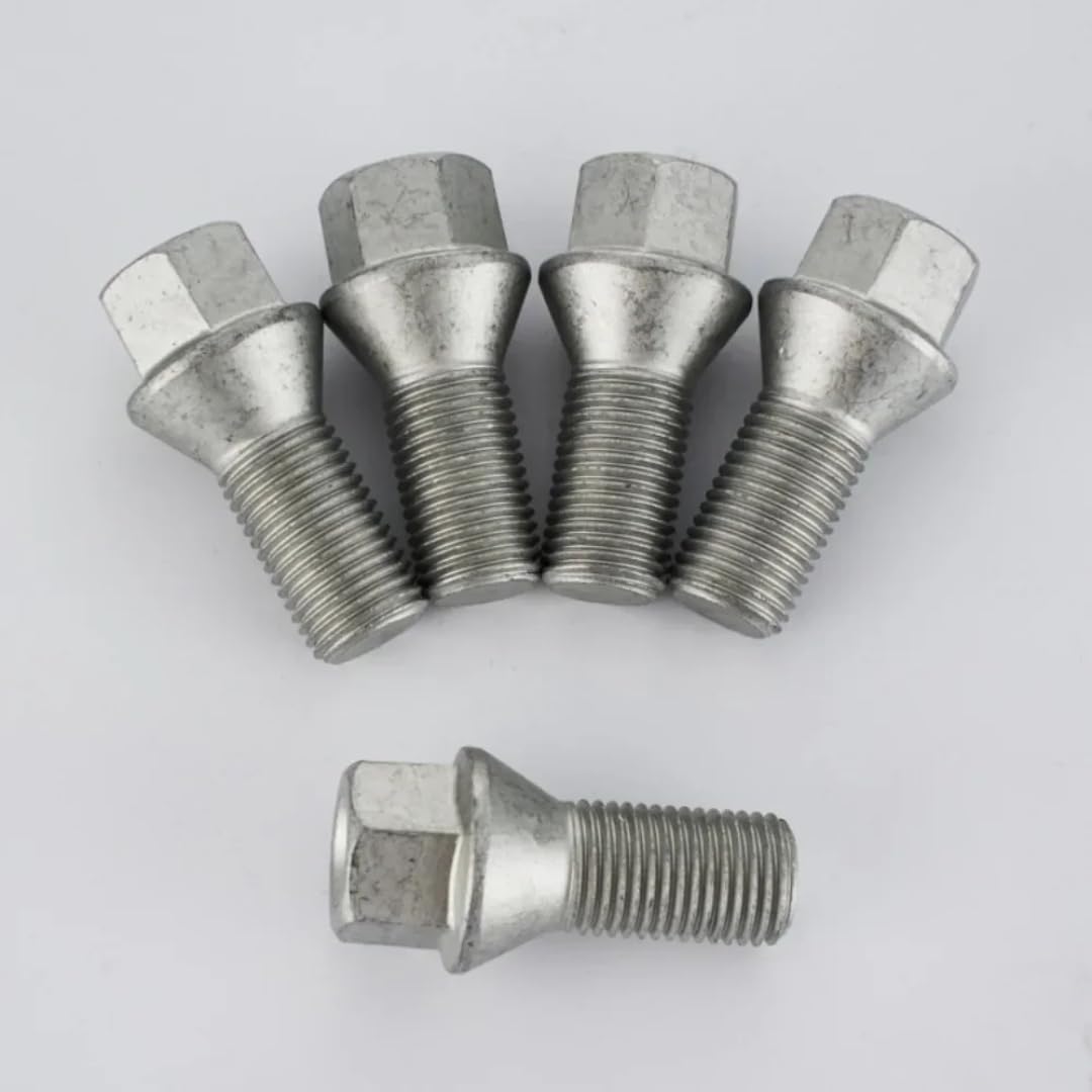 Bulloni delle Ruote per MG 5ZS Pilot 6HS Sharp, bulloni Ruota M14x1,5 esagonali da 17 mm, Lunghezza Filettatura 46 mm, Lunghezza Filettatura 24 mm