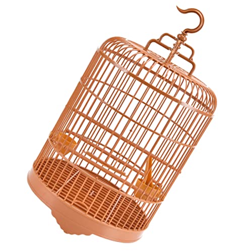 Balacoo Vintage Bird Cage Vintage Bird Cage 2 Sets Classic Round Parrot Cage Classic Bird Cage Round Bird Aviary Round Bird Cage Birds Cage Hanging Bird Cage #TOP3