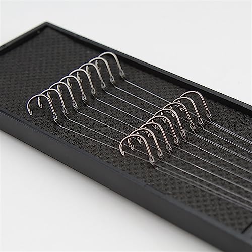 Hameçons de pêche double en acier inoxydable robuste lot de 8 - 6