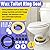 1 Set Toilet Flange with Extra Thick Wax Ring Replacement Kit, PVC Toilet Wax Ring Kit for Toilets Install or Toilet Leak Restore, Fits 3 inch or 4 inch Waste Lines