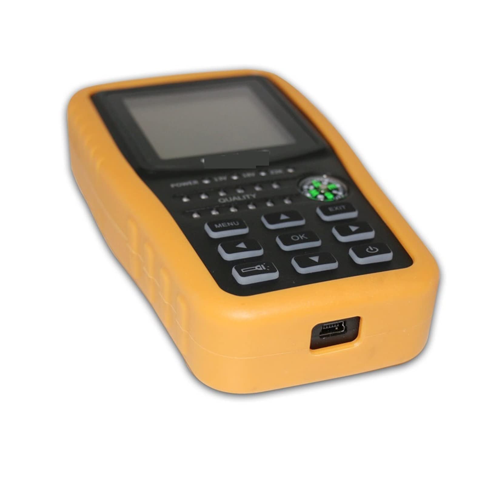 EDEDE Buscador de señal satelital, SH-31HD DVB-S2 S2X T2 HD Digital Combo Buscador de satélite y medidor Satfinder Buscador de señal satelital para configurar Antena parabólica(SH-200HD S S2 S2X)