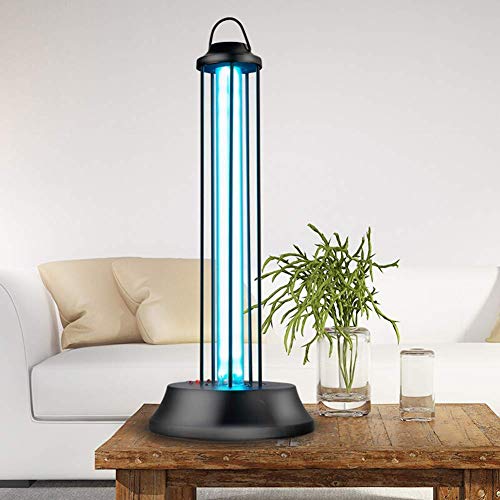 220V UV Disinfection Lamp 38W UV Germicidal Light Air Purifier for Car Household Toilet Deodorization for Hotel Home Travel Disinfection
