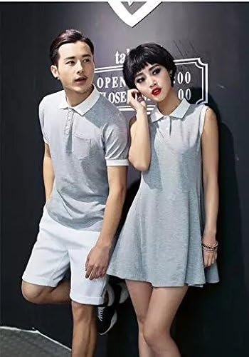 Amazon Co Jp メンズ Tシャツ レディース ワンピース ペアルック カップル Tシャツ ワンピース ロマンティック カジュアル オシャレ 可愛い ご夫婦 カップル ペア衣装 プレゼント お誕生日 記念日 Xxl メンズ 服 ファッション小物