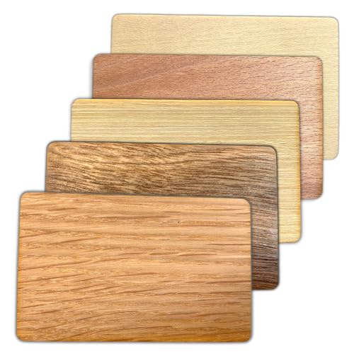 Ninja Pop NFC Wooden Card Assortment - Oak, Basswood, Zelkova