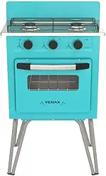 FOGAO A GAS GEMINI 2 Q VETRO VERDE GAS GLP