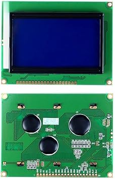 128x64 STN LCD Display Module with Onboard GDRAM for 8192 Chinese Characters and 128x64 Graphic Rendering Capabilities (A)