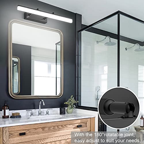 Klighten Lampada per Specchio LED Bagno, 180°