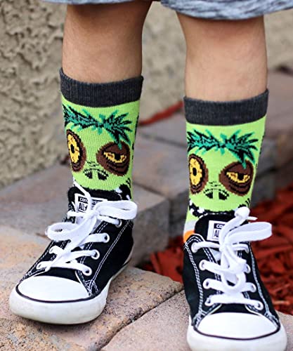 Image of Jefferies Socks Boys Fashion Novelty Dinosaur Stripes Pattern Variety Crew Socks 9 Pair Pack