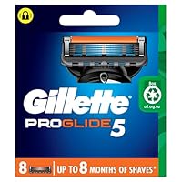 Gillette Fusion Proglide Manual Razor Blades, 8 Count