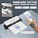 Tattoo Stencil Printer Machine for Tattoo Artists&Beginners,2025 Newly Upgraded,termocopiadora Tattoo with Tattoo Transfer Paper,Portable Wireless Printer Compatible with Phone&PC (M8)