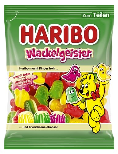 Haribo Wackelgeister ( Wacky Ghosts ) - 160 g miniatura 1