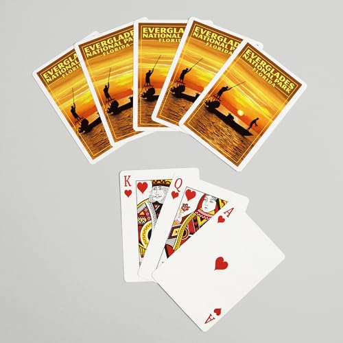 Baraja de poker Everglades National Park, 52 cartas miniatura 7