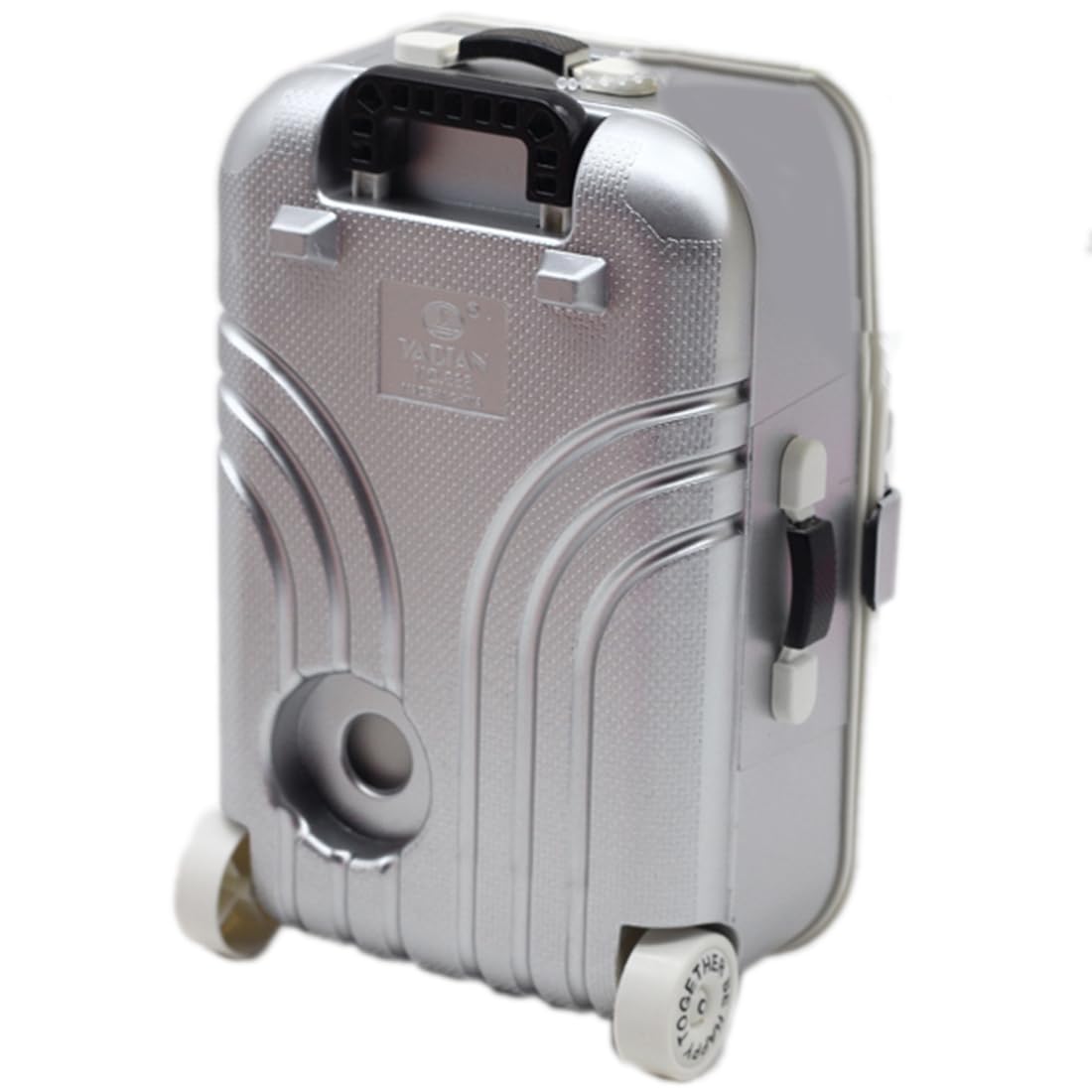 Babymoon Mini Storage Travel Suitcase Accessories for Kids | Photography Props | Decoration– Silver 3